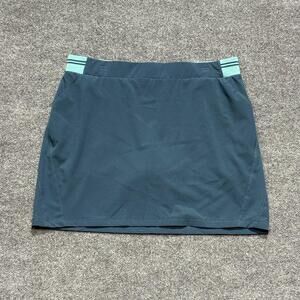 Tee Time Skort Womens XL Blue Golf Athletic Built In Shorts Pockets Stretch